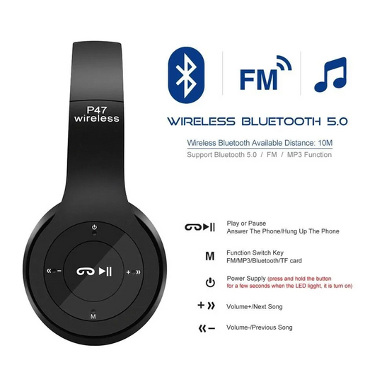P47 WIRELESS HEADPHONE