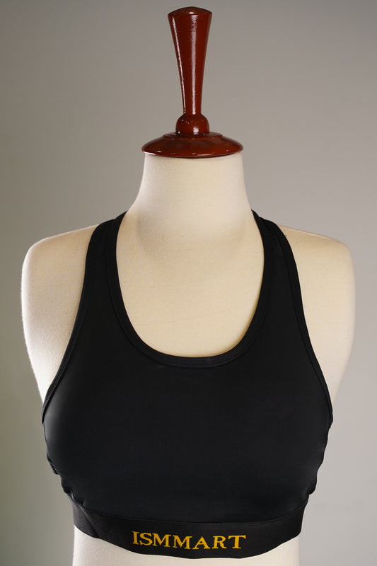 3GM WOMEN SPORTS BRA BLACK