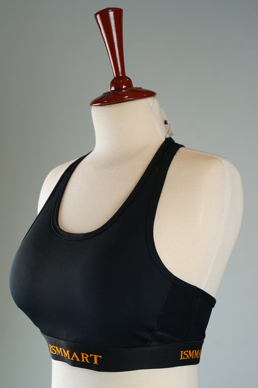 3GM WOMEN SPORTS BRA BLACK