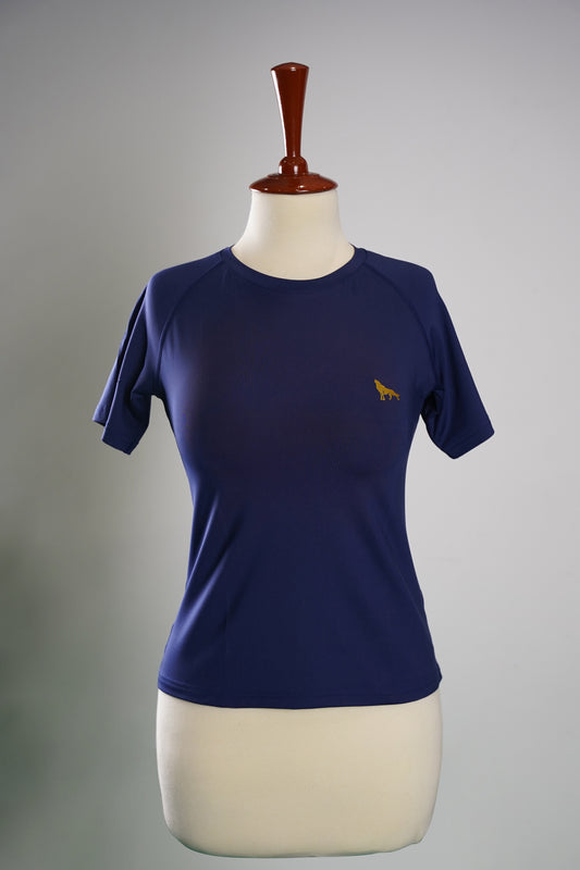 3GM WOMEN T-SHIRT NAVY BLUE