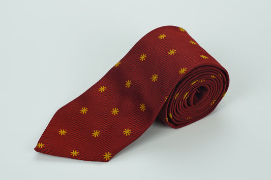 سٹار پرنٹ شدہ ٹائی