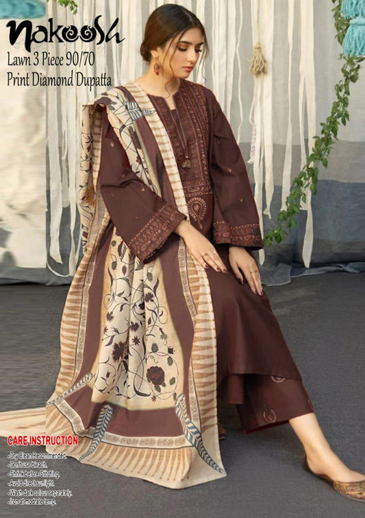 PREMIUM AIR-JET LAWN 3pc Summer Elegance