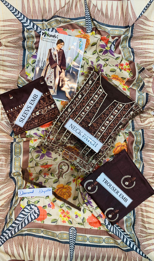 PREMIUM AIR-JET LAWN 3pc Summer Elegance