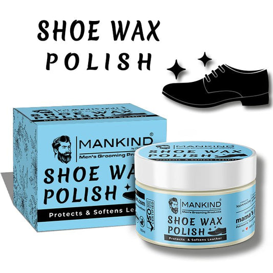 Natural Shoe Beeswax Polish Long-Lasting, Protects & Softens Leather, Gives Footwear a Shiny & New Look