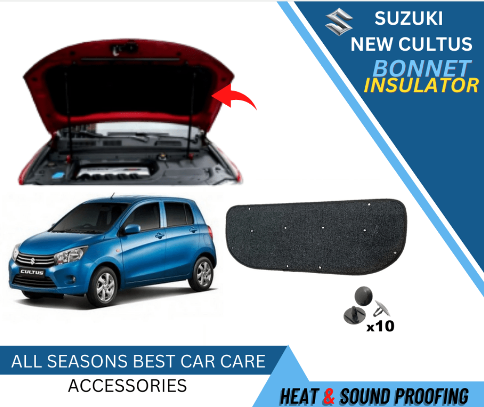 Bonnet Insulator For Heat Resistance & Sound Proofing For New Cultus