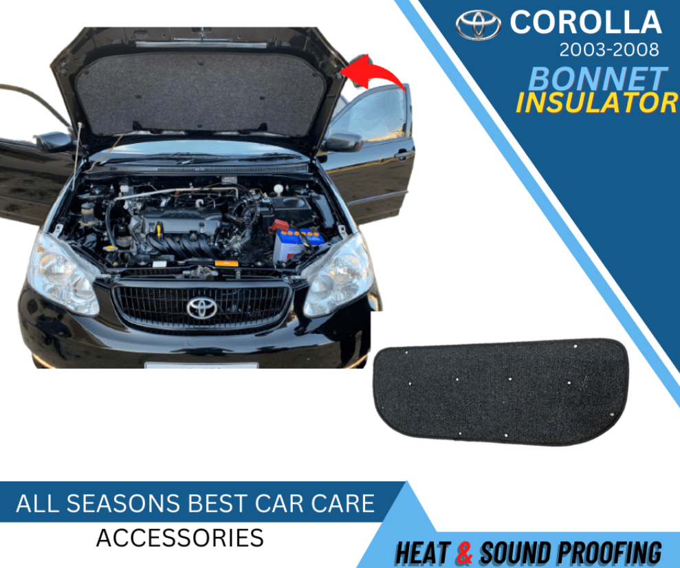 Bonnet Insulator For Corolla 2005 to 2007 For Heat Resistance & Sound Proofing