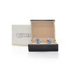Cufflers Modern Cufflinks Circle Design with Free Gift Box - CU-3011