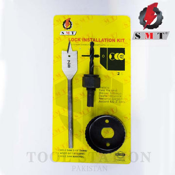 3 Pcs Hole saw Lock Installation Kit-SMT