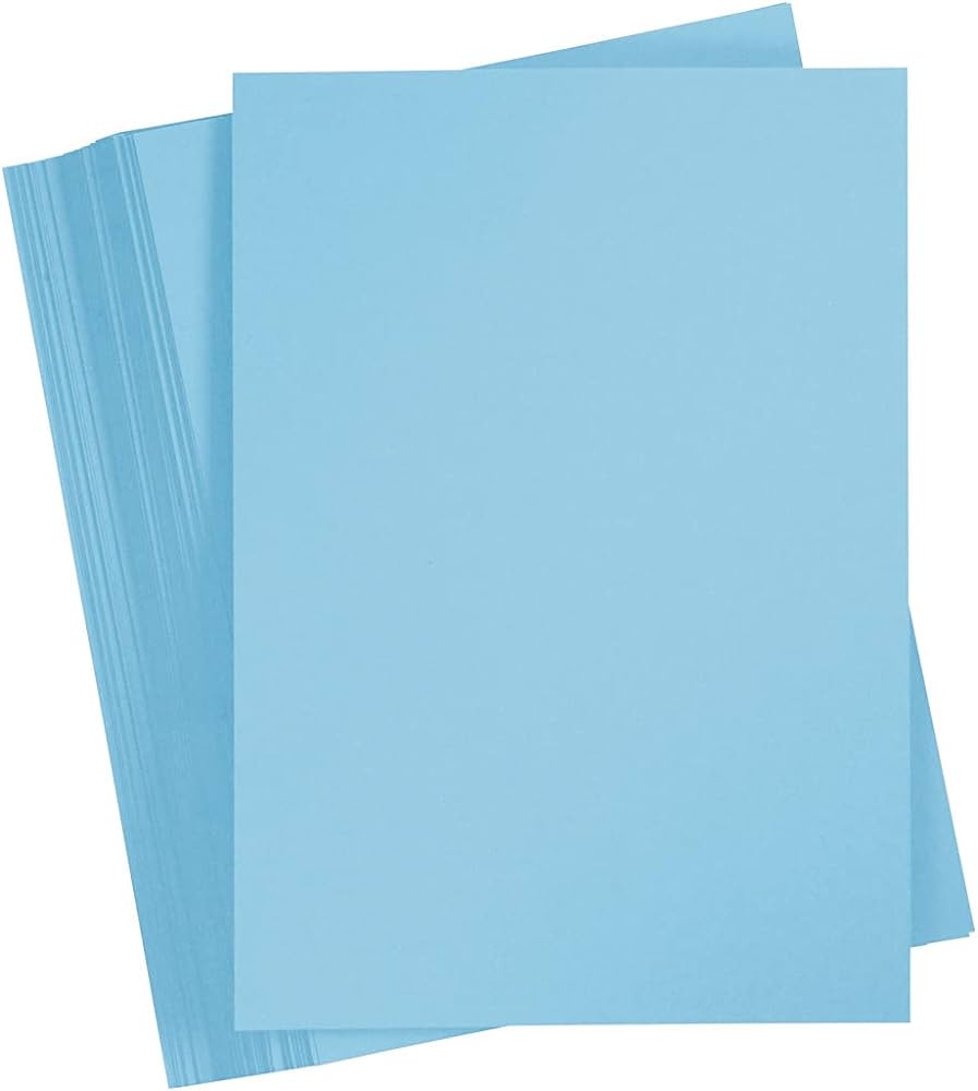 A4 Color Paper - 100 Sheets