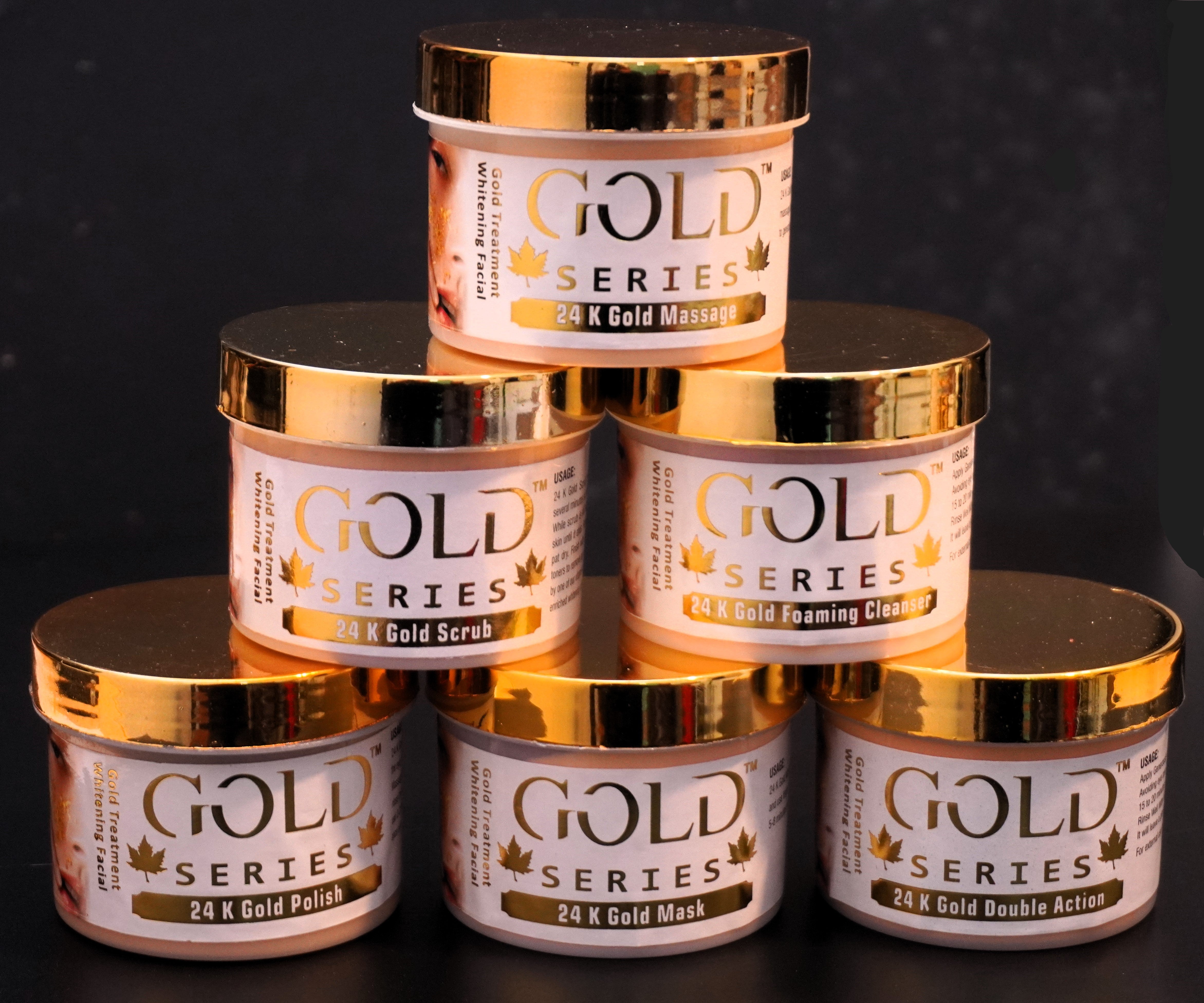 Gold Series 24K Gold Facial Kit 120 ml