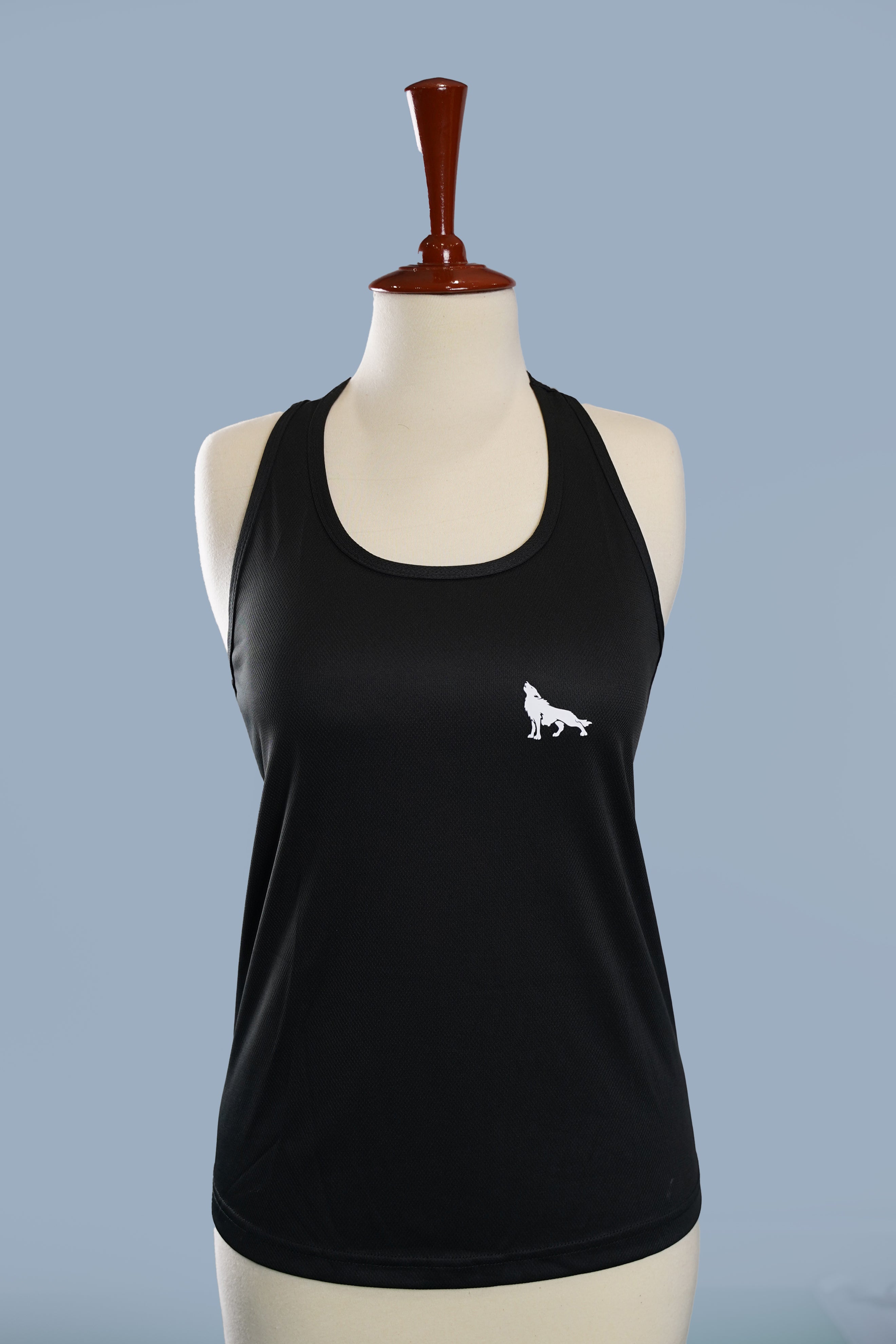 WOMEN RUNNING TANKTOP VEST BLACK