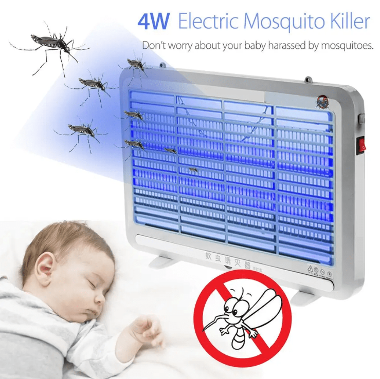220V Mosquito Killer Lamp LED Lamp Insect Killer Bug Zapper Anti Mosquito Trap Pest Flies Repellent Home Pest Control Lamp Pest killer
