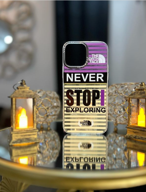 Never Stop Exploring Mobile Cover for iPhone