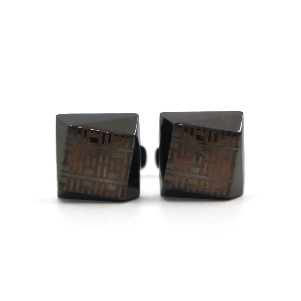 Classic Cufflinks for Men's Shirt with a Gift Box - CU-0012