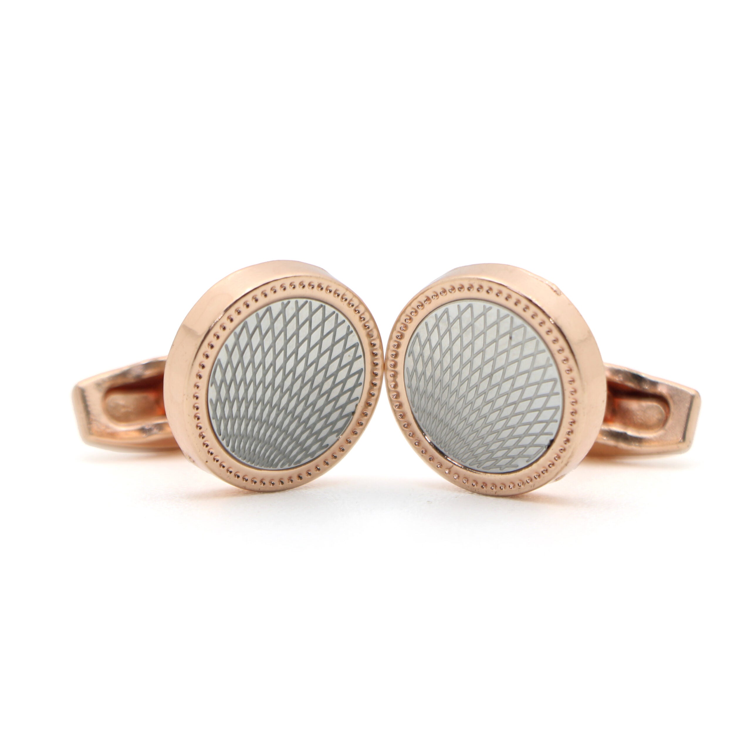Vintage Cufflinks for Men's Shirt with a Gift Box - CU-1008