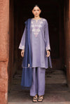 Dhanak Heavy Embroidery Suit
