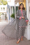 Charizma Unstitched Swiss Lawn Suit with Silk Printed Dupatta