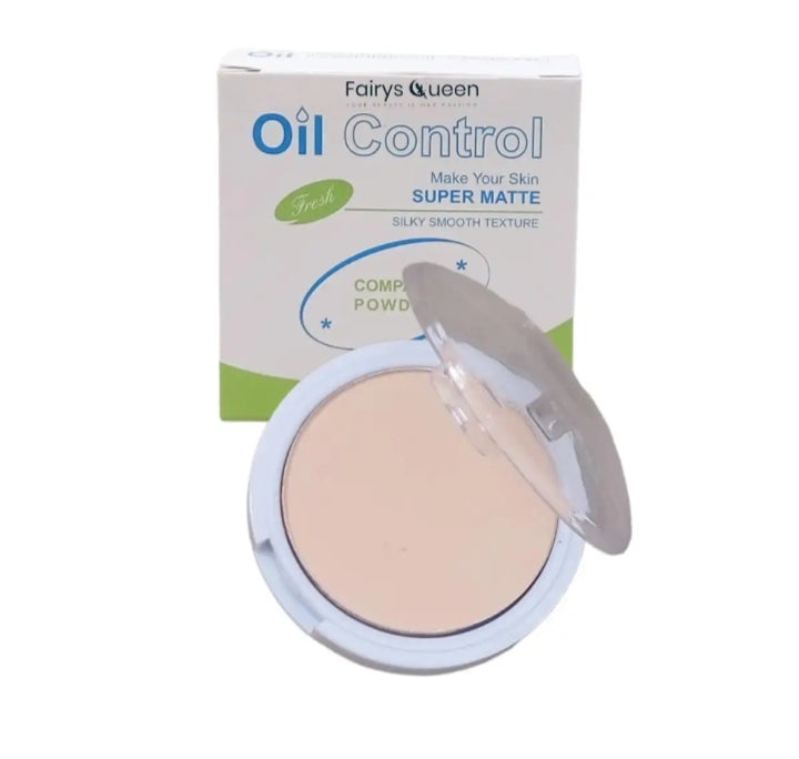 Fairy's Queen Oil Control Super Matte Face Compact Powder