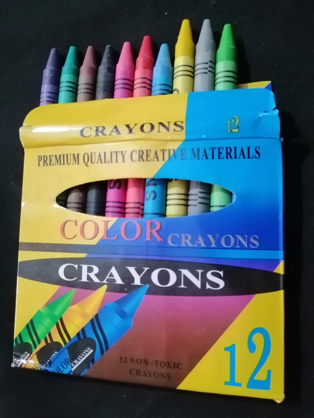 Crayons Colors - 12 PCS