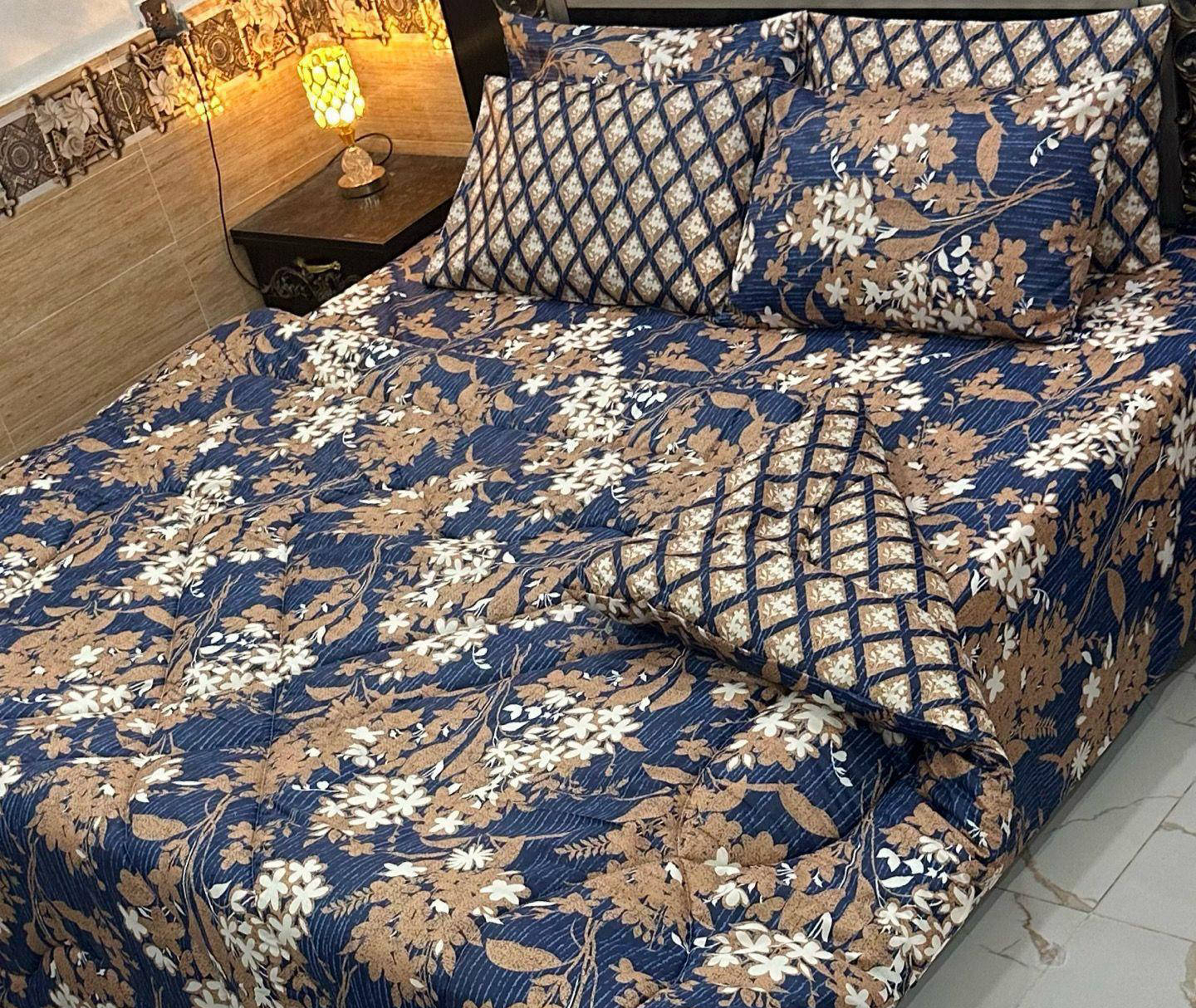 Bed Sheet Set with Vicky Razai - 1