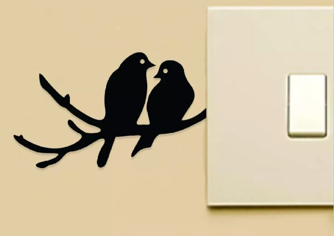 DOTZ Wall Art Sparrow, Switch Board Wooden Wall Art