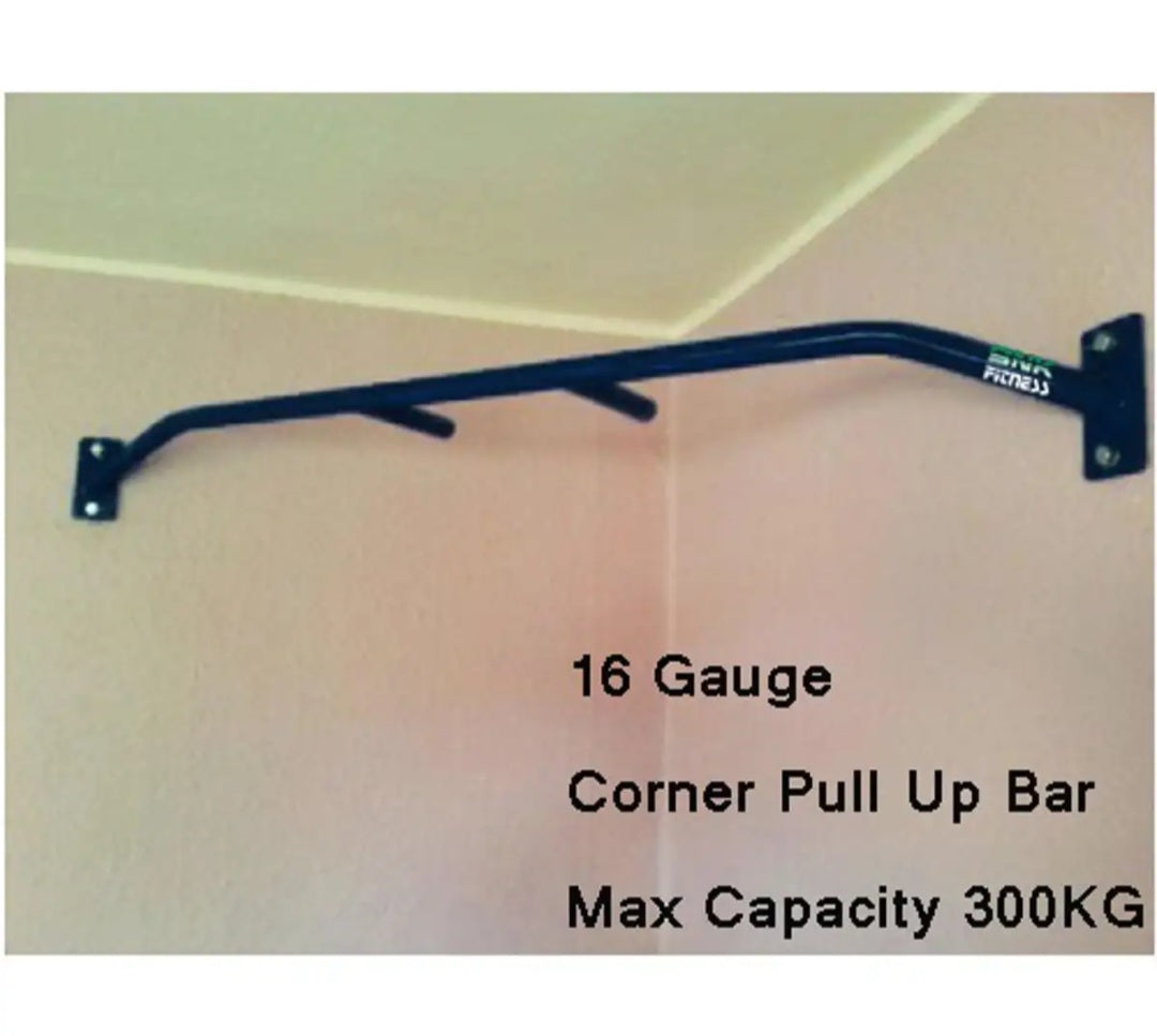 Home Gym Wall Mount Pull Ups , Chin Ups. Heavy Duty Corner Wall Mounted Pull and Chin Up Bar. Corner Home Gym Tool