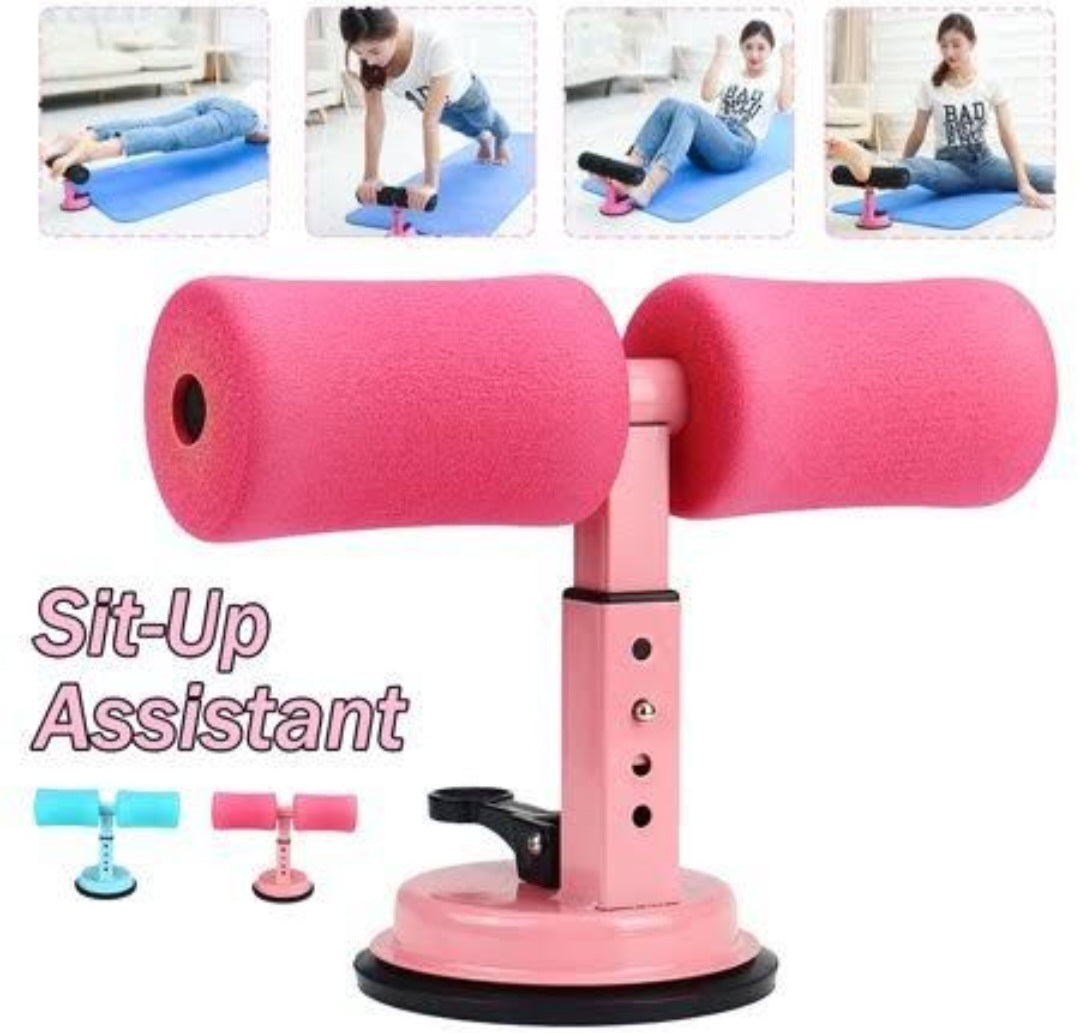 Adjustable Setup Bar, Suction Fitness Exercises for Muscle, Belly, Legs and Back /  Set Up Bar Portable