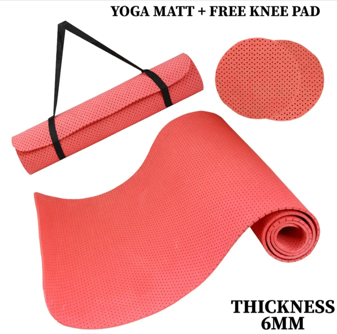 6 mm Thick Yoga Matt Accessories