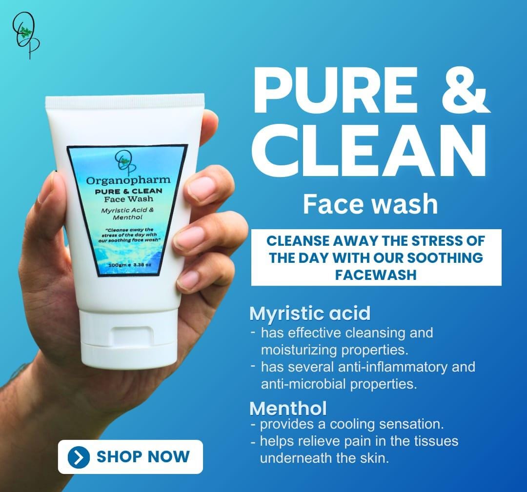 Organopharm Pure & Clean Face Wash