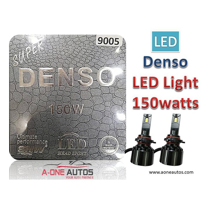 Denso LED Lights 150watts Super Bright (H11 / 9005 )