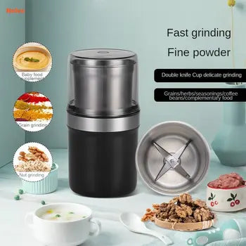 Electric Coffee Grinder For Home Nuts Beans Spices Blender Grains Grinder Machine Kitchen Multi functional Coffee