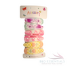 Tic Tack Clips: 3 Pairs with Colorful Random Designs