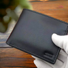 Leather Men's Wallet in Classic Black and Brown Comes with Stylish Gift Box!