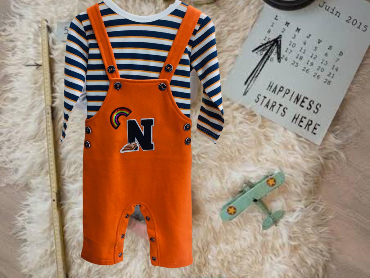 WINGS N PATCH DUNGAREE