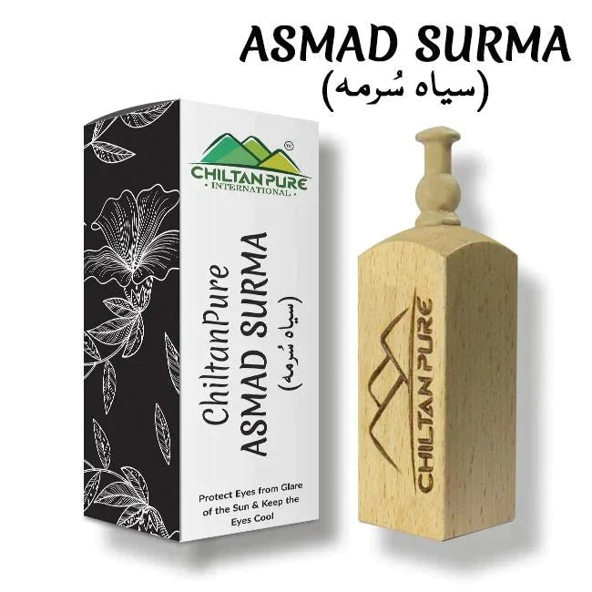 Asmad Surma (سیاہ سُرمہ) – Protect Eyes From Glares Of The Sun, Prevents Eyes Infection, Keeps The Eyes Cool & Make Eyes Appear Bigger - Mamasjan