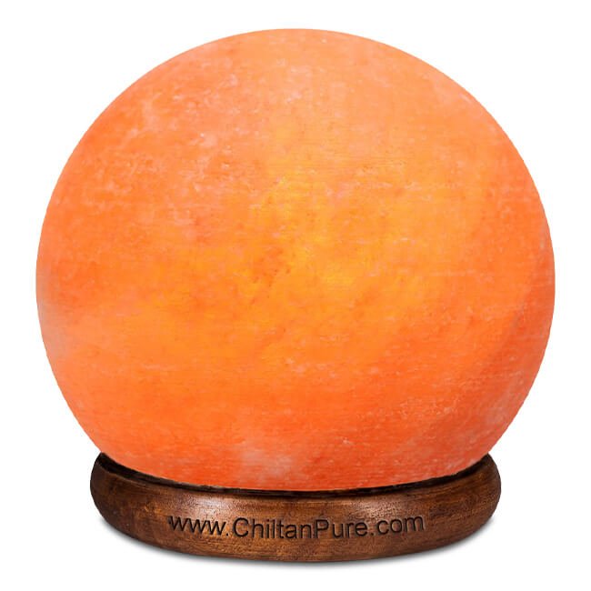 Ball Pink Salt Lamp [Large] – Clean is classy, a perfect master piece that boosts your mood, Improves sleep & air quality