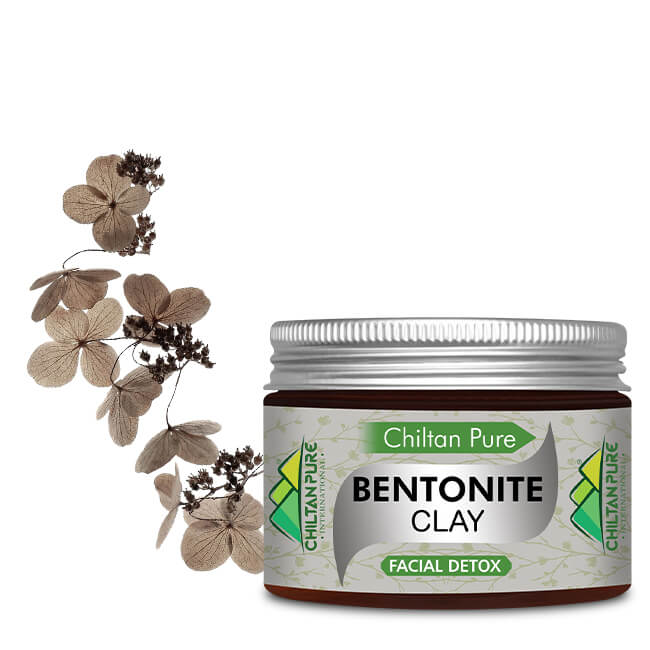 Bentonite Clay – The Powerful Absorbent [For Oily Skin] 100gm