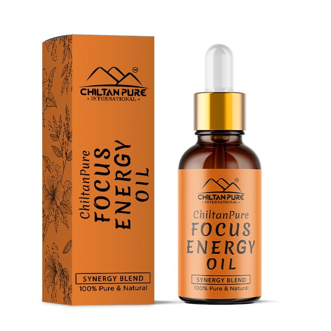 Focus & Energy Oil – Give You Extra Boost You Need With 100% Pure Undiluted Certified Organic Essential Oils 30ml