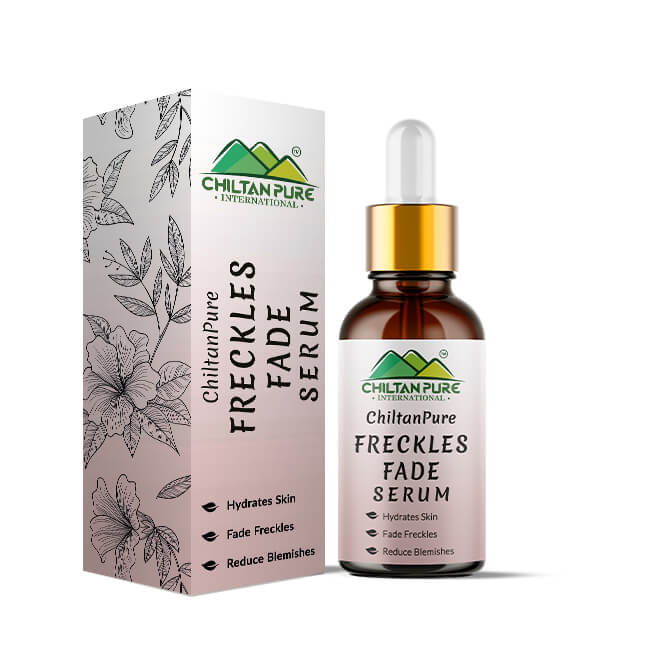 Freckles Fade Serum – Hydrates Skin, Fade Freckles, Reduce Blemishes & Lighten Pigmentation