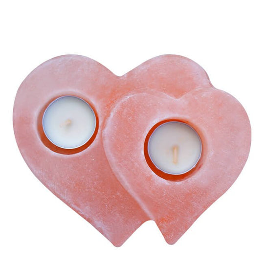 Heart Shape Pink Salt Candle – The gentlest touch of nature for your entire family, removes toxins from the air, Cleanse the indoor air, absorbs the negative energy, 100% organic