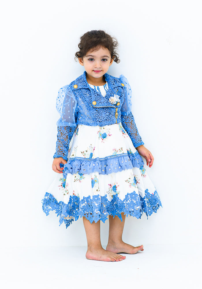 Unicorn Couture Blue  Frock