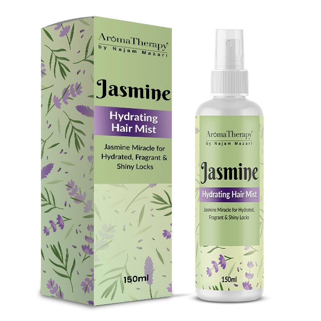 Jasmine Hydrating Hair Mist - Jasmine Miracle For Hydrated, Fragrant & Shiny Locks - Organic