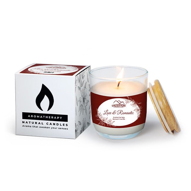 Love & Romantic Aromatherapy Candle - Light up Your Romantic Moments!!