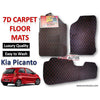 Kia Picanto 7D Luxury Carpet Floor Mat Set of 3pcs