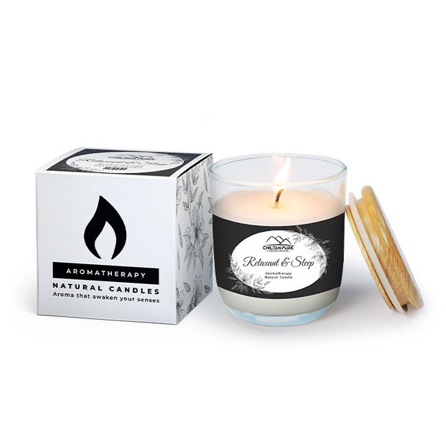 Relaxant & Sleep Aromatherapy Candle - The Flame to Relax You!!