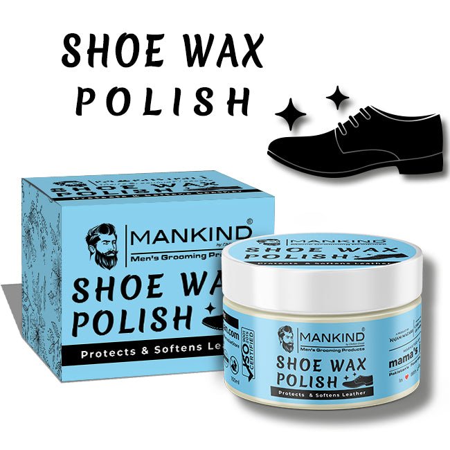 Natural Shoe Beeswax Polish Long-Lasting, Protects & Softens Leather, Gives Footwear a Shiny & New Look